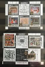 Guiena Bissau - Xadrez Chess / Art / Historical Events  - stamps MNH** A210