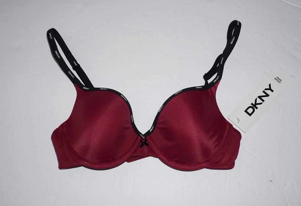 NUEVO DKNY Logo Heritage Demi Bra 453263 Foto 1 de 1