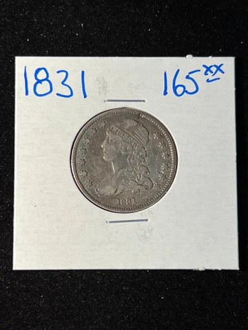1831 CAPPED BUST QUARTER DOLLAR Cover