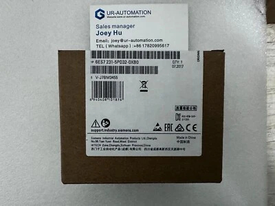 6ES7231-5PD32-0XB0 SIMATIC S7-1200 Analog input SM 1231 RTD 4xAI RTD module - Image 1 of 2