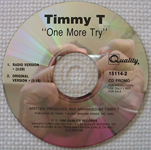 Timmy T One more try (1991) [Maxi-CD] - Bild 1 von 1