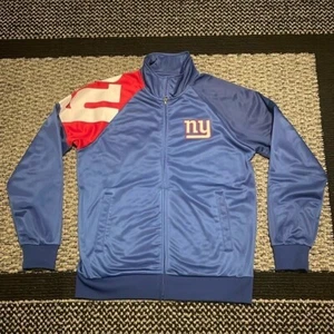 New York Giants Jacket NFL Mens Sz M Full Zip Casual Athleisure Classic Fan Gear - Picture 1 of 7