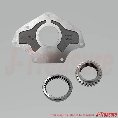 TOYOTA LAND CRUISER BJ70LV 1985-1987 Cubierta de bomba de aceite genuina y juego de engranajes de transmisión OEM Foto 1 de 3