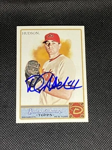 Carta Daniel Hudson Diamondbacks firmata auto 2011 Topps Allen & Ginter #18 COA - Foto 1 di 3