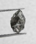 0.72 Karat Grobem Uncut Diamant Natürlich Grau Roh Diamant für Hochzeit Ring