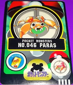 Carta Pokemon 1997 Paras Bandai Sealdass - Foto 1 di 1