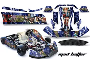 Go Kart Graphics Decals Stickers For CRG New Age NA2 HATTER U FULL CLR - Picture 1 of 2