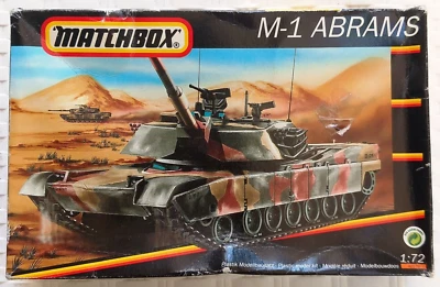 wz 01 - MATCHBOX - M-1 ABRAMS - 1:72 - Plastica - non sigillato - Immagine 1 di 2
