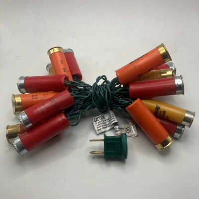 Cadena de luces de Navidad con carcasa de escopeta vacaciones, boda, fiesta enchufe de batería Foto 1 de 4