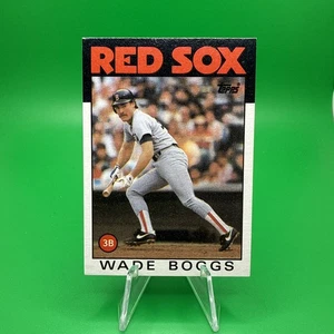 1986 Topps - Wade Boggs #510. Solide Karte aber perfekt.  D17 - Bild 1 von 2
