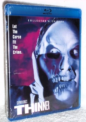 Stephen King's Thinner (Blu-ray, 2024) NEW Robert John Burke horror thriller Foto 1 de 3