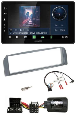 Kenwood Lenkrad Bluetooth USB DAB Autoradio für Alfa 147 GT anthrazit - Bild 1 von 4