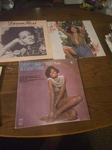 Lot of 3 Diana Ross LPs: Everything is Everything, Greatest Hits + The Boss - Picture 1 of 1