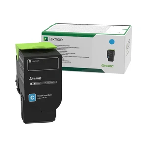 Lexmark 80C1XC0 Cyan Toner Cartridge OEM 4K Pages for CX510 | New Sealed Box - Afbeelding 1 van 1
