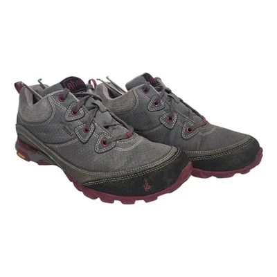 Zapatos de senderismo Ahnu Sugarpine Mesh para mujer talla 6,5 suela Vibram gris púrpura Foto 1 de 4