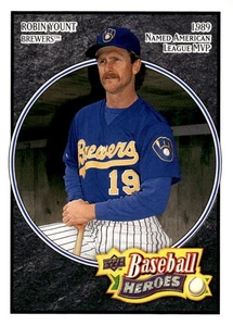 2008 Upper Deck Baseball Heroes #99 Robin Yount Black - Picture 1 of 2