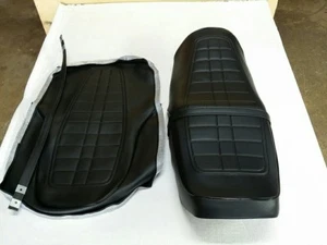 HONDA CB400T HAWK 1980 TO 1981 CB450T 1981-1982 SEAT COVER WITH STRAP (H*-257) - Picture 1 of 12