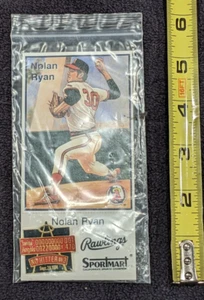 VINTAGE CALIFORNIA ANGELS "NO HITTER #3"COLLECTIBLE PIN / CARD 1.25 INCHES - Picture 1 of 3