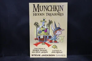 Munchkin Tesoros Ocultos - Nuevo Sellado en Envoltura Retráctil 1ª Edición 1ª Impresión - Imagen 1 de 9