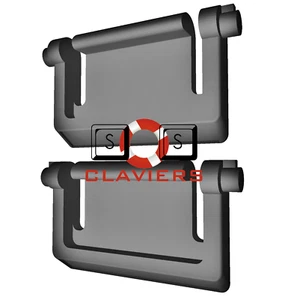 Logitech MX Mechanical Keyboard Spare Replacement Tilt Leg Stand Foot Feet Set - Picture 1 of 5