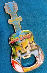 TABLA DE SURF SAN DIEGO ANCHOR YACHT V17 ABRIDOR DE BOTELLAS IMÁN GUITARRA Hard Rock Café - Imagen 1 de 1