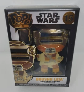 Pin Esmalte Pop Funko Disney Star Wars #15 Boushh Leia Princesa Esmaltado de Fábrica - Imagen 1 de 5
