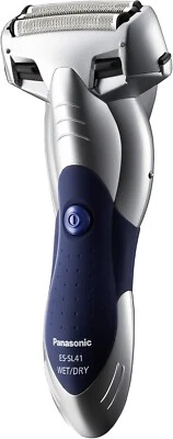 Panasonic 3 Blade Wet/Dry Mens Electric Smart Shaver Cordless Silver ESSL41S NEW - Image 1 of 4