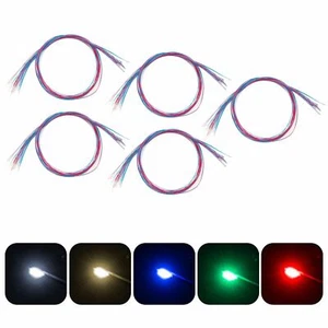 50pcs Prewired Micro Led Presoldered 0805 Smd Leds With Assembly Accessories For - Picture 1 of 9