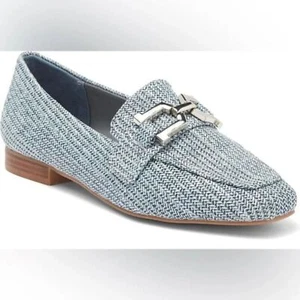Steve Madden Ryann blau Bast Bit Halbschuh Größe 6 neu ohne Etikett - Bild 1 von 6