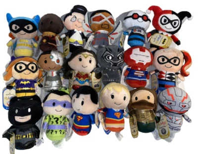 ПЛЮШЕВАЯ ИГРУШКА HALLMARK ITTY BITTYS DC COMICS MARVEL СУПЕРГЕРОИ БЭТМЕН СУПЕРМЕН НОВАЯ С ЯРЛЫКАМИ - Изображение 1 из 2