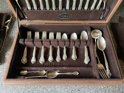 Juego de cubiertos American Classic de Easterling de plata de ley 58 piezas Foto 1 de 4