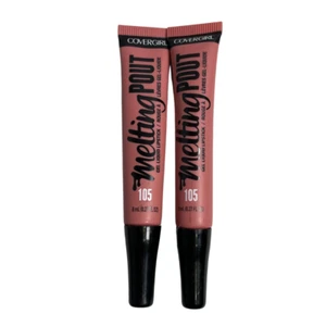 2X Covergirl schmelzender Schmoller Gel flüssiger Lippenstift #105 gelvoll 0,27 flüssige Unzen - Bild 1 von 3