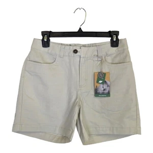 Royal Robbins Damen Größe 4 Billy Goat II khaki Shorts Freizeit Baumwolle Stretch neu - Bild 1 von 6