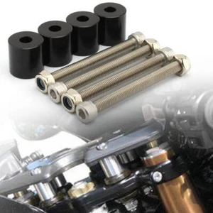 CNC Handlebar Riser Mount Clamp Kit For Suzuki HAYABUSA GSXR1300 GSX1300R 99-19 - Picture 1 of 6