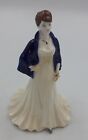 Coalport Porcelain Figurine Debutante of the Year 2000, Winter Ball, Pearlized G