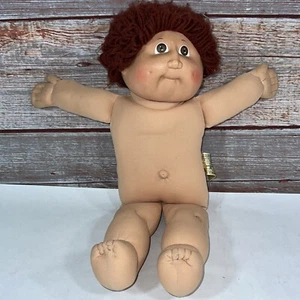 VTG Cabbage Patch Kids Doll Xavier Roberts Red Hair & Brown Eyes Caucasian - Picture 1 of 3