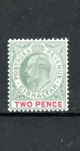 Gibraltar 1903 2d King Edward VII SG 48 MH - Picture 1 of 1