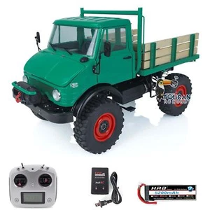 LESU 4x4 RC Off-Road Vehicle 1/10 RTR U406 Metal Crawler Car Model W/ Winch - Picture 1 of 18
