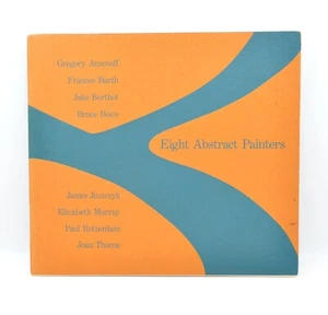 Eight Abstract Painters, Institute of Contemporary Art, 1978, Exhibition Catalog - Picture 1 of 8