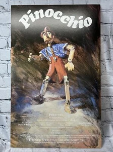 Pinocchio by Sandra Deer New York State Theatre Institute 22x14 Original - Picture 1 of 7