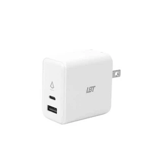 LBT Ultra Fast Mini 65W Dual-port GaN PD Wall Charger - Photo 1 sur 4