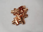 9 x 15mm tees, copper, end feed plumbing fittings