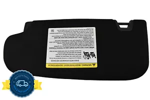 2017-2020 Lincoln Continental Passenger Side Right Black Sun Visor OEM - Picture 1 of 7
