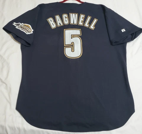 Authentic RUSSELL ATHLETIC 52 2XL JEFF BAGWELL HOUSTON ASTROS 1994 JERSEY RARE!! Cover