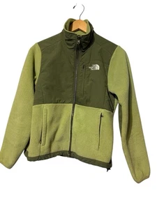 The North Face Jacket Women's XS Green Fleece Denali Polartec Full Zip Outdoor - Picture 1 of 6