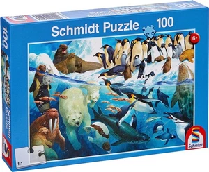 SCHMIDT,Puzzle 100 Pièces Animaux du cercle Polaire, , SCM56295 - Photo 1/1