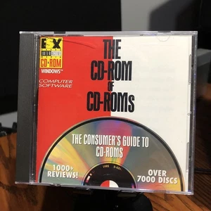 retro 1994 CD-ROM CD-ROM - 1000+ RECENZJI PONAD 7000 PŁYT PRZEWODNIK KONSUMENCKI - Zdjęcie 1 z 4