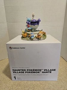 Pokemon Villaggio Infestato Halloween Frillish Spaventosa Fontana Figura - Foto 1 di 6
