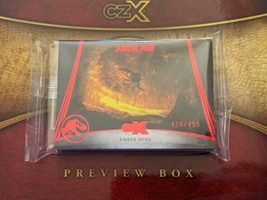 2025 SDCC Cryptozoic CZX JURASSIC PARK ~ 9 Card Set (Sealed) #'d /499 - Picture 1 of 2