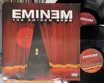 THE EMINEM SHOW - ORIGINAL 2002 US AFTERMATH/INTERSCOPE/SHADY 2LP vinyl album VG - Image 1 of 4